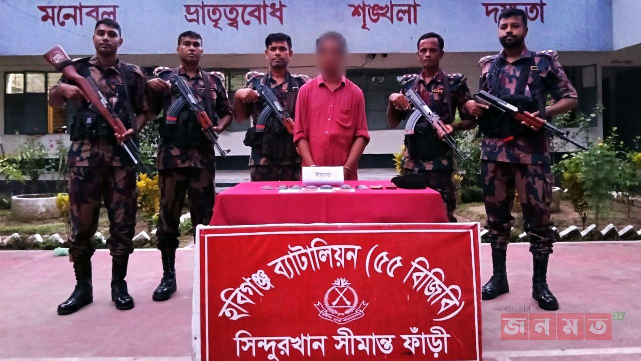৫ লক্ষাধিক মূল্যের ভারতীয় ইয়াবাসহ আটক ১